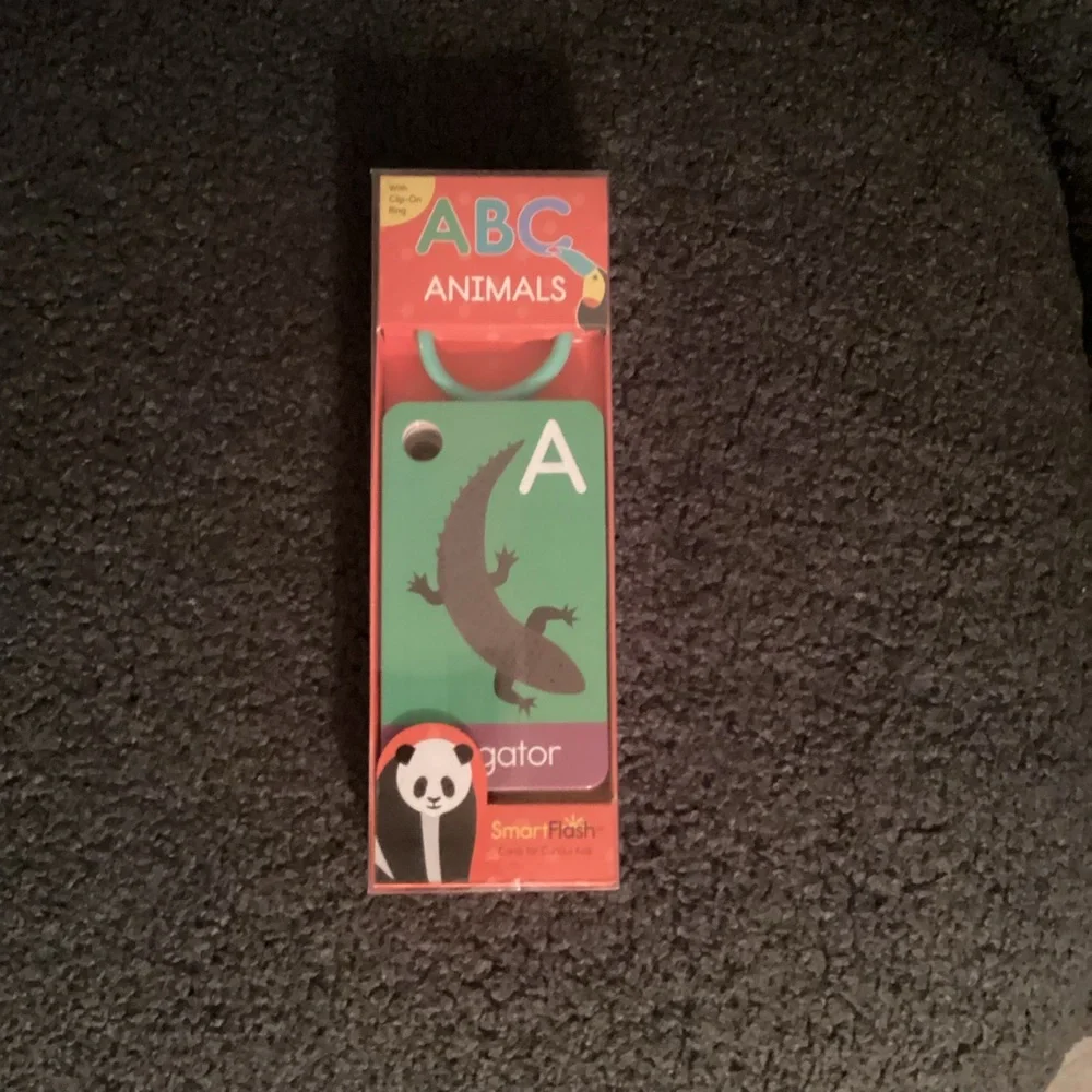 🐾 ABC Animals SmartFlash Cards – Educational Learning Set for Kids